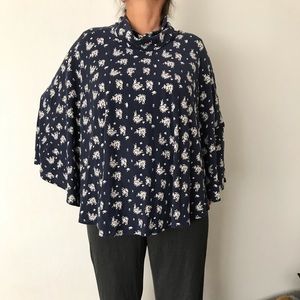 J. Crew Turtleneck Poncho